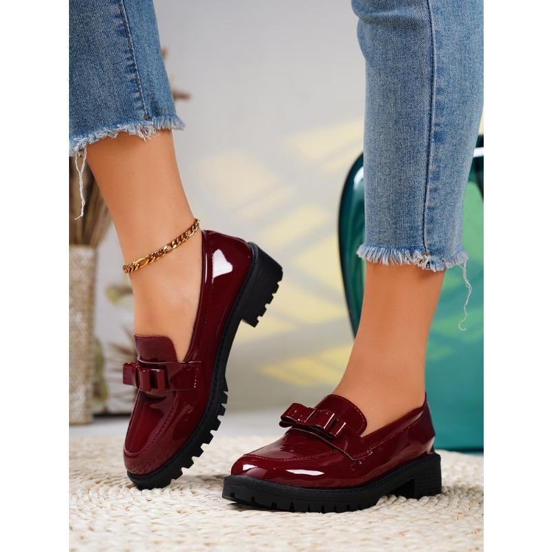 2025 New Fringed Mid-heel Retro Lofu Shoes