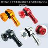 HOTQ Air Valve Clamp-in Valve Rim Compatible Bike Tire Valve