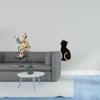 Clown Cat Figurine Statue Sculpture Collection Decorative Statuette Resin Collectible Desk Ornament