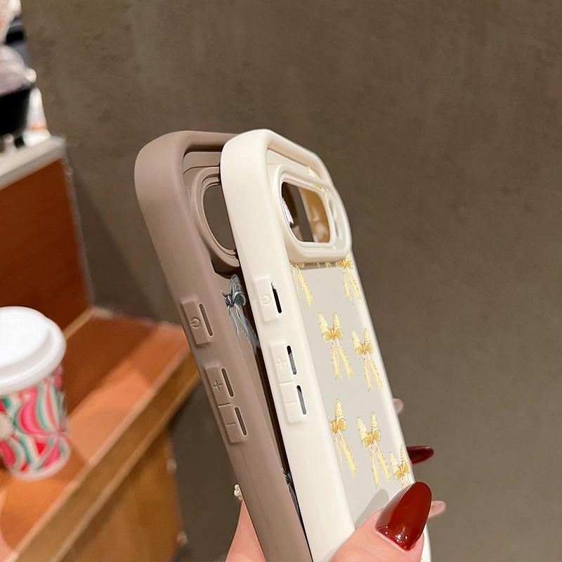 Miękkie silikonowe etui ze wzorem kokardki dla Google Pixel 9 Pro XL 8A 8 7 Pro Ochrona obiektywu Odporne na wstrząsy TPU Matowe etui na telefon