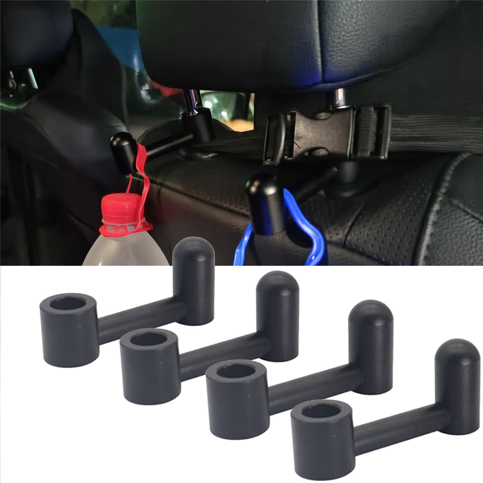 

TOKOSIO 4 шт. набор крючков для автомобильного сиденья автомобильный крючок из алюминиевого сплава подголовник крючок для заднего сиденья автомобиля крючок для хранения вращающийся легко устанавливается подходит