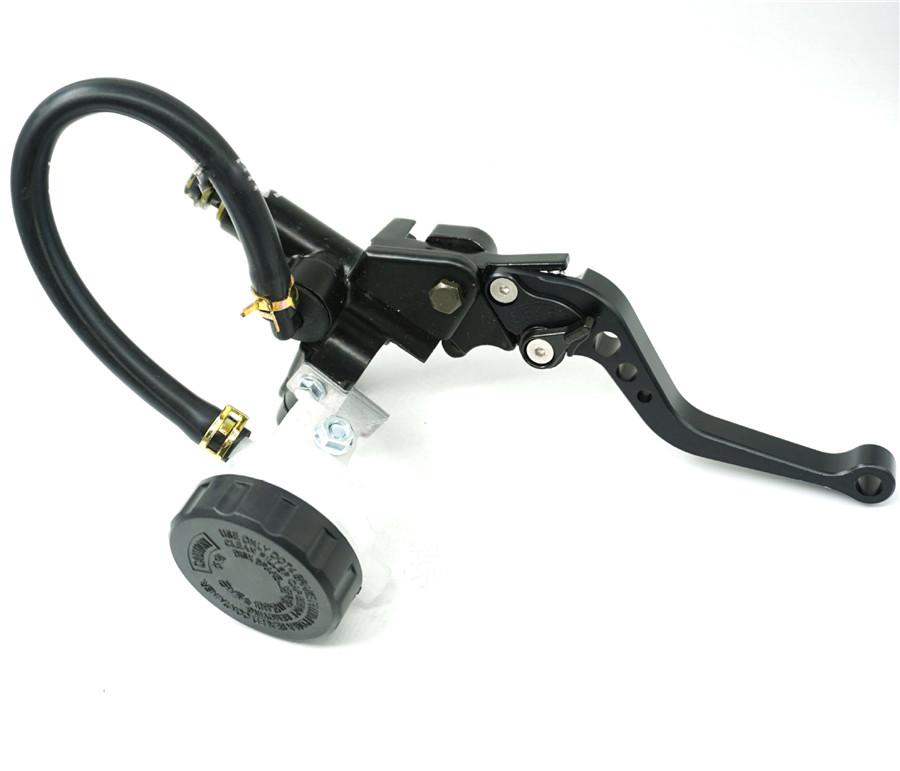 Motorcycle 7/8" Front Brake Clutch Master Cylinder Levers Reservoir Universal