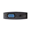 ELECOM Video Output Cable Surface Compatible Mini Display Port Male To HDMI Female & VGA Female Conversion 0.15m TB-MDPHDVGABK
