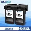 Ink Cartridge - ALIZEO - 545XL 545 XL - Compatible Canon - Black - Pack of 2