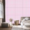 Powder pink fabric pattern wallpaper for living room and bedroom 50x1000