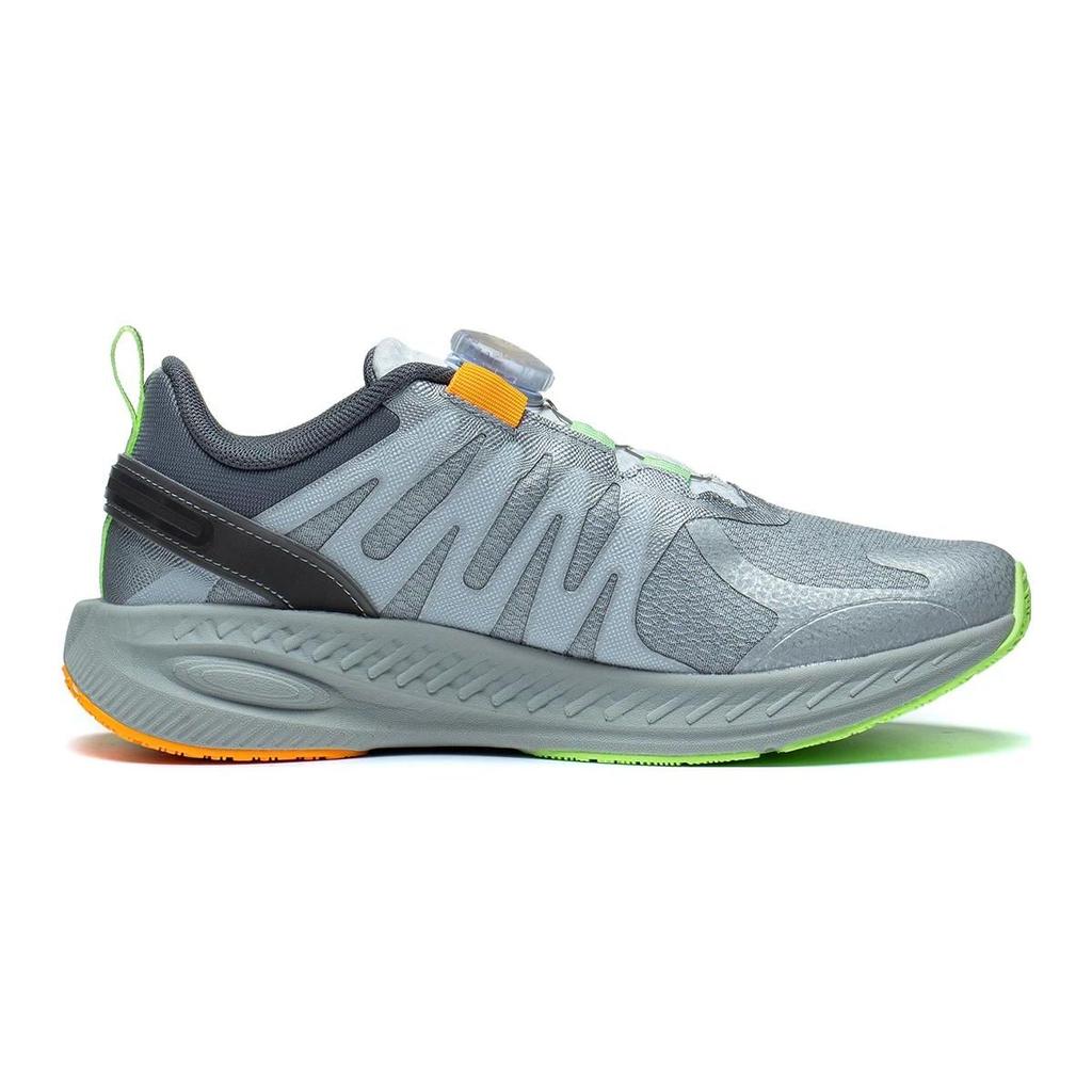Li Ning Kunpeng Comfortable Shock Absorbing Lightweight Low Top Running Shoes Kids Running Shoes Gray YKFT002-3