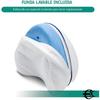 Coussin entre les jambes - Modèle ergonomique - Mémoire de forme - Taie lavable - Hypoallergénique