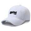 Letter Embroidery Cap Women's Spring Autumn Baseball Cap Ponytail Panama Cap Summer Men's Outdoor Hole Sunscreen Cap