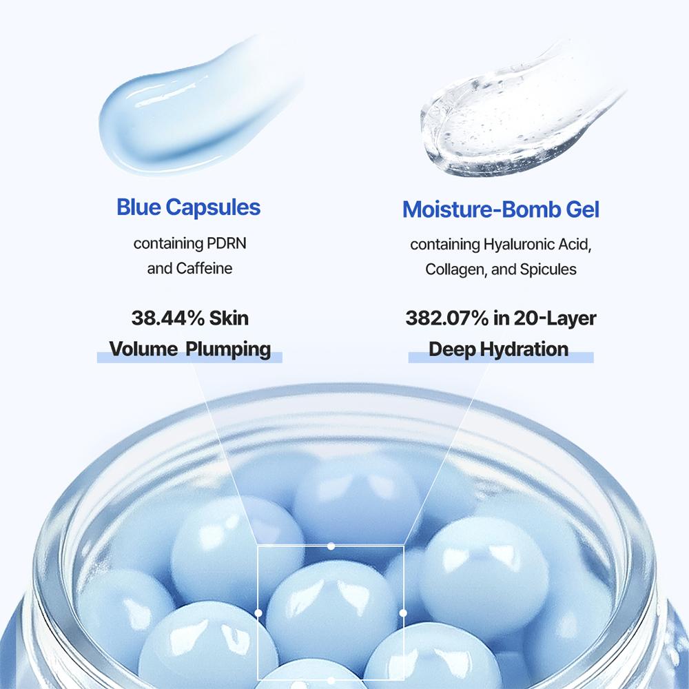 P.CALM PDRN Caffeine Blue Capsule 60 Cream 50ml