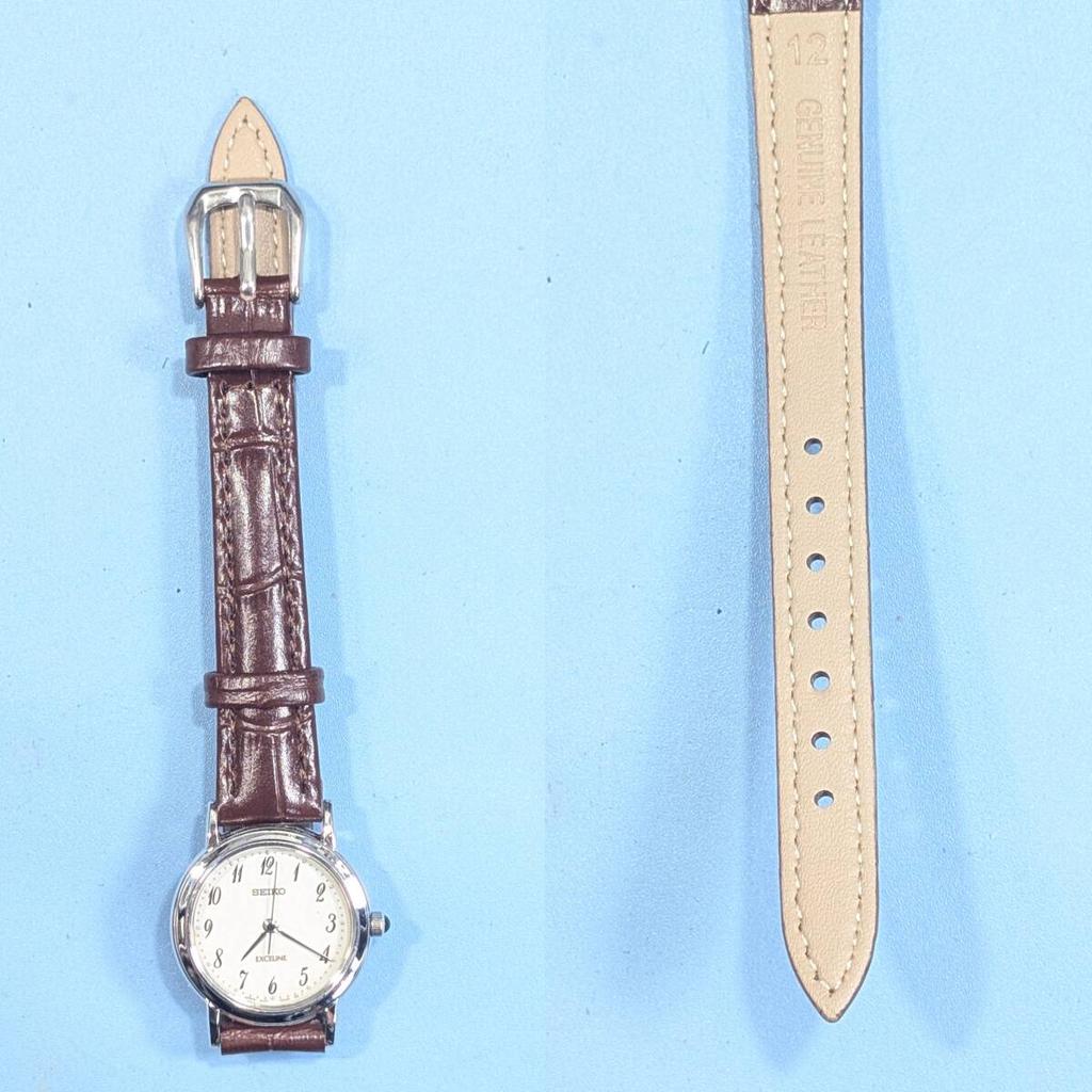 SEIKO Excelline Battery and Strap Working Ladies' Watch, Replaced, Condition, O-29