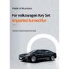 Car Key Case Cover Shell Keychain For Volkswagen Touareg 2018 2019 2020 2021 2022 2023 3 Button Protectors Interior Accessories
