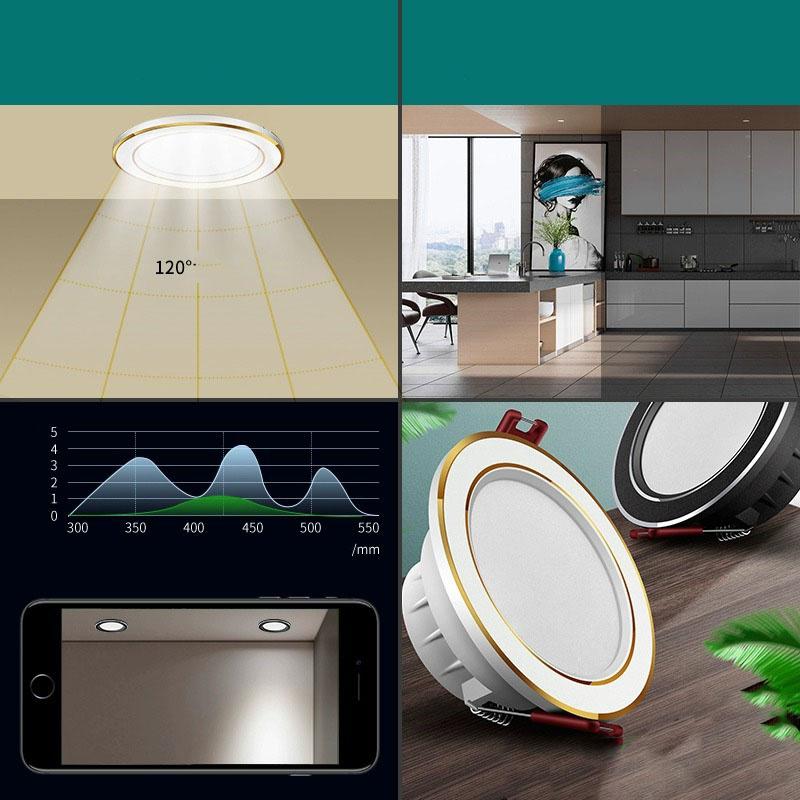 LED Ceiling Spotlights for Home 5W/7W/9W/12W/18W Recessed Ceiling Lights LED Night Lights Downlight