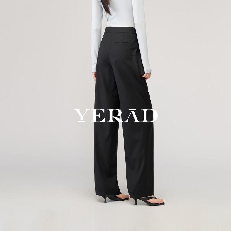 YERAD Women s Slimming Casual Wide-Leg Pants M