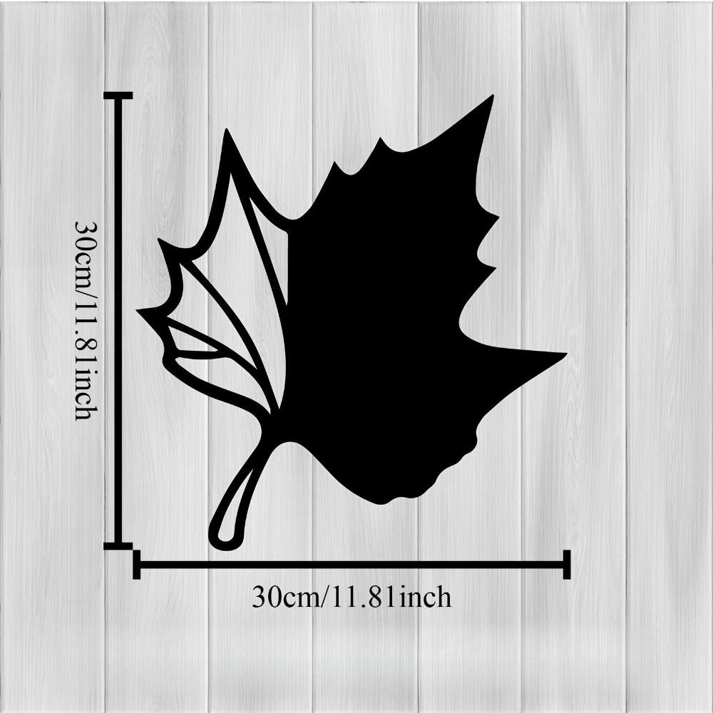 

Maple Leaf Metal Wall Art Rustproof Iron Sculpture Autumn Thanksgiving Decor