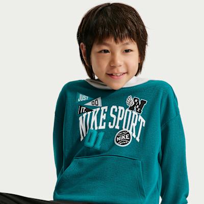 Nike Kids Casual Sportswear Hooded Non Detachable Moderate