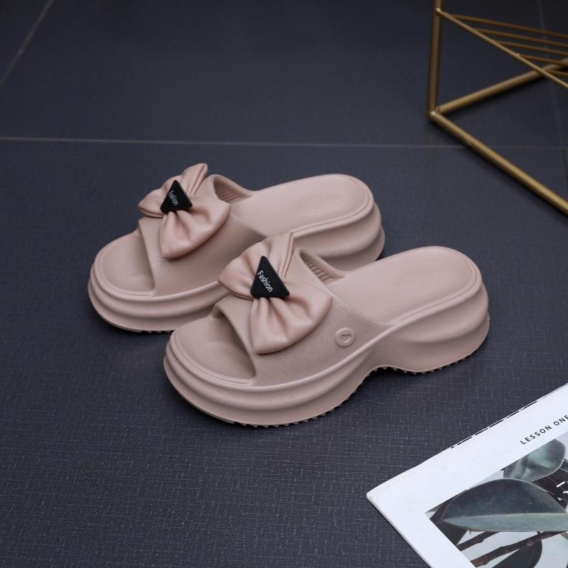 

Женские летние шлепанцы на толстой подошве из ЭВА, новые летние приморские шлепанцы, пляжная обувь на толстой подошве, крутые шлепанцы 39-40