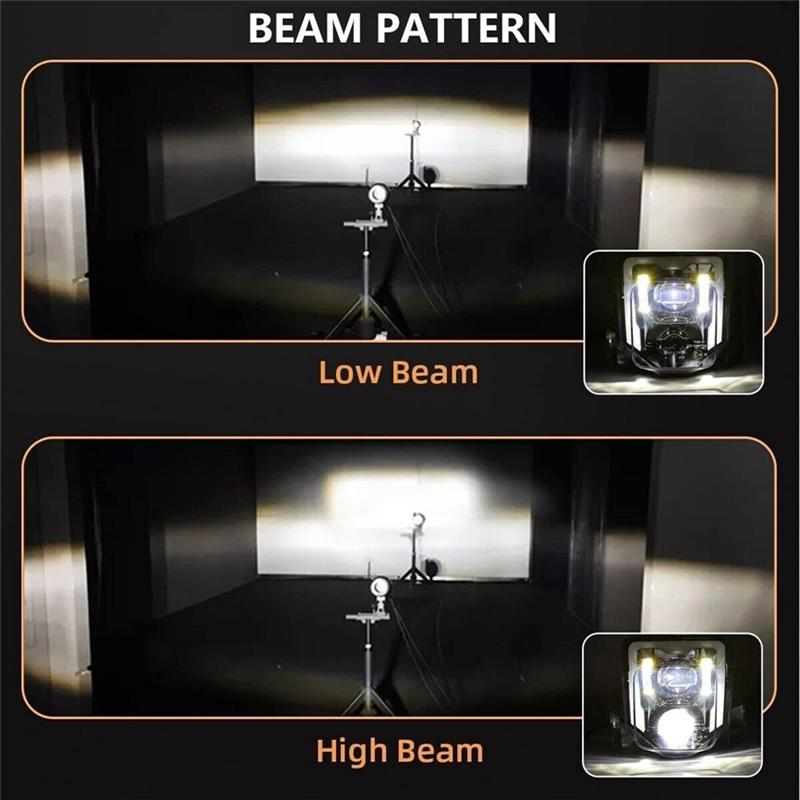 Motorcycle Headlight for Husqvarna 125 250 300 501 701 250I 300I FE250 FE350 Dirt Bike Enduro LED Light Head Light Lamp