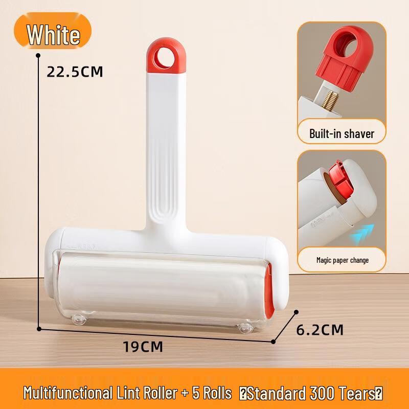 Widened Lint Roller with Refills