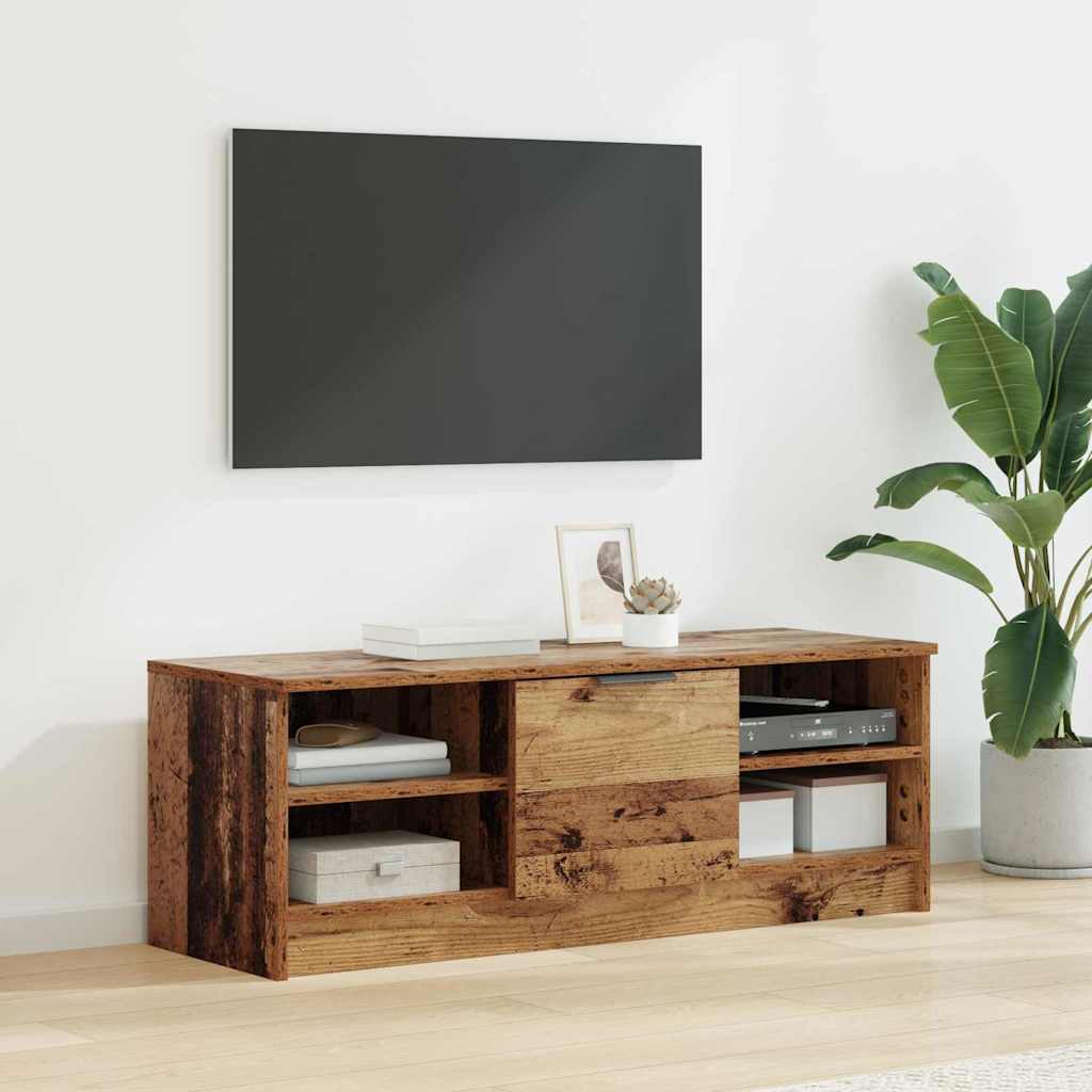 TV Cabinet 102 x 35 x 36.5 cm Reclaimed Wood Engineered Wood