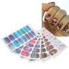 6 Φύλλα Αυτοκόλλητα Nail Art Vintage Πλήρους Κάλυψης Αυτοκόλλητα Νυχιών Μεταφοράς Νερού για Γυναίκες Παιδιά Κορίτσια