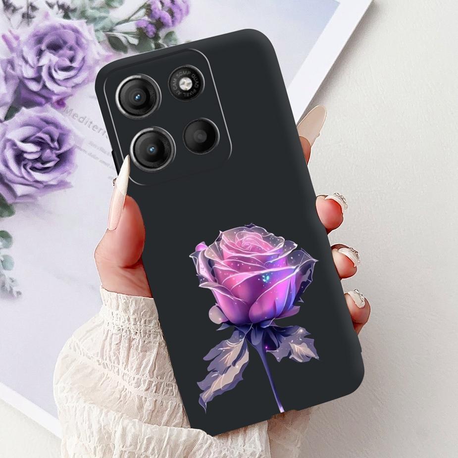 For Motorola Moto G15 Case Stylish Painted Cover Shockproof Soft TPU Phone Case For Motorola G15 G 15 MotoG15 Fundas 6.72'' Capa