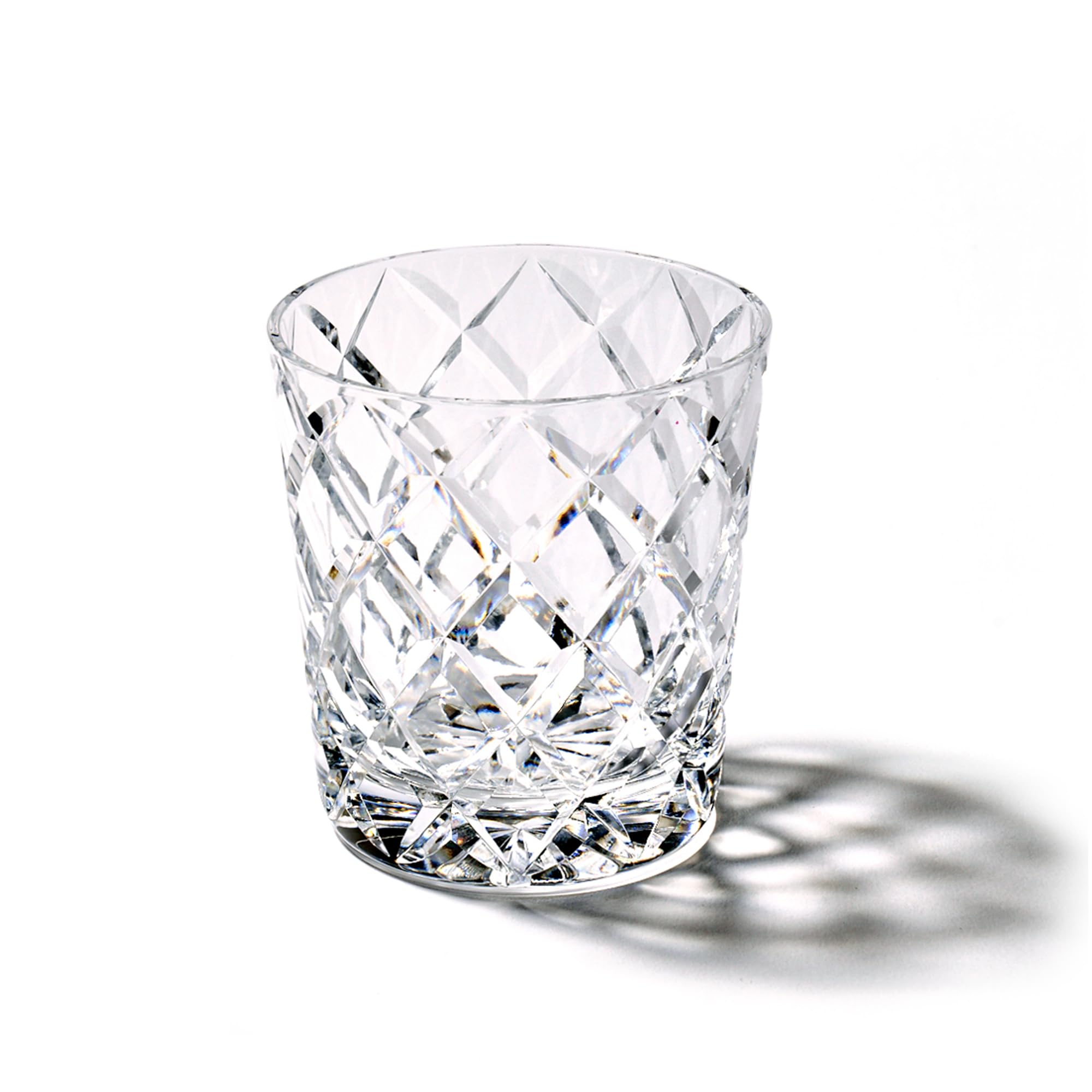 

Taiburou Crystal Edo Kiriko Yaraimon Old Glass in Paulownia Made in Japan [Official Kobo] (чистый) TB5136-10, box,