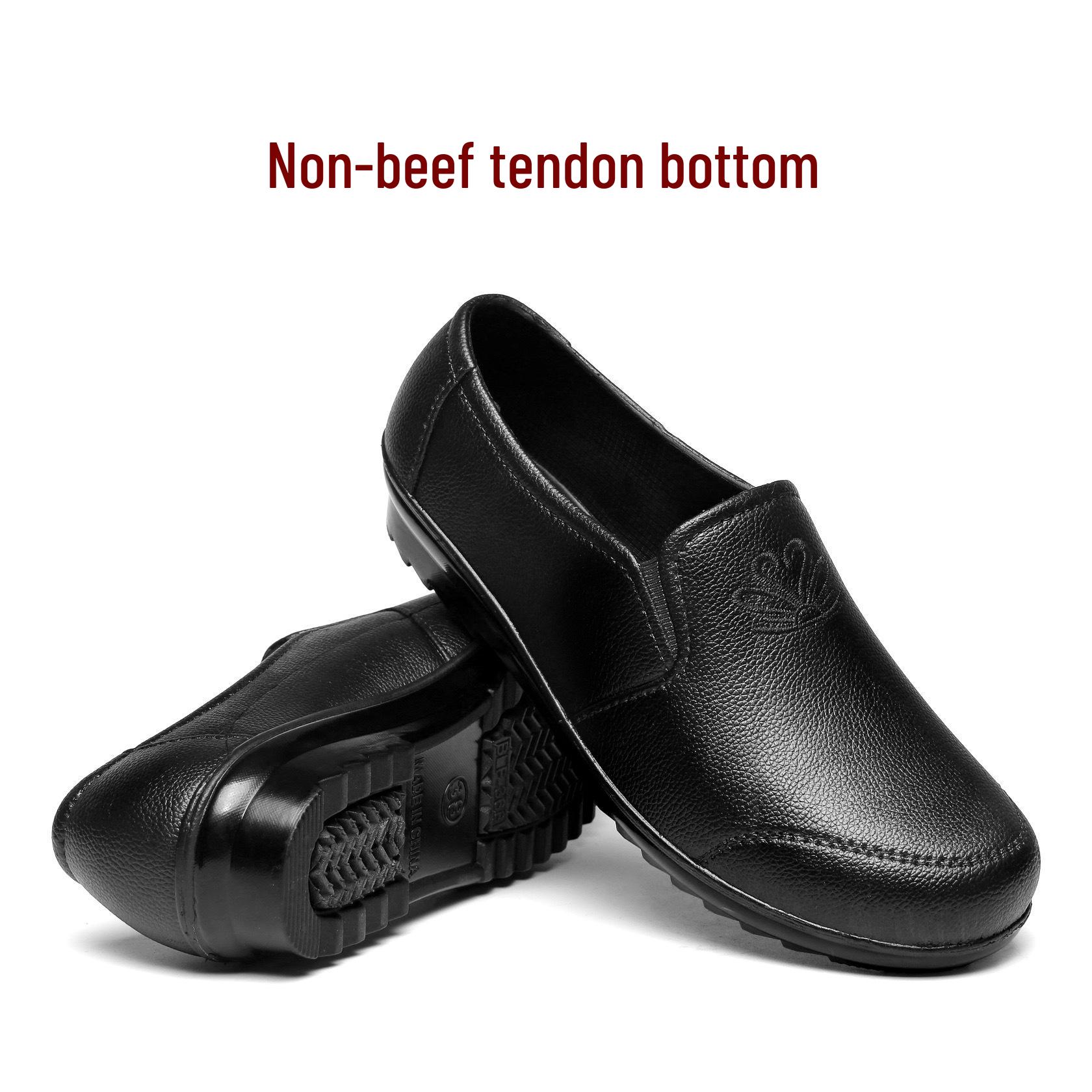 

Женские повседневные непромокаемые ботинки 2024 года с нескользящей подошвой: Водонепроницаемая резина, Толстая подошва, Дизайн с коротким голенищем Size 38