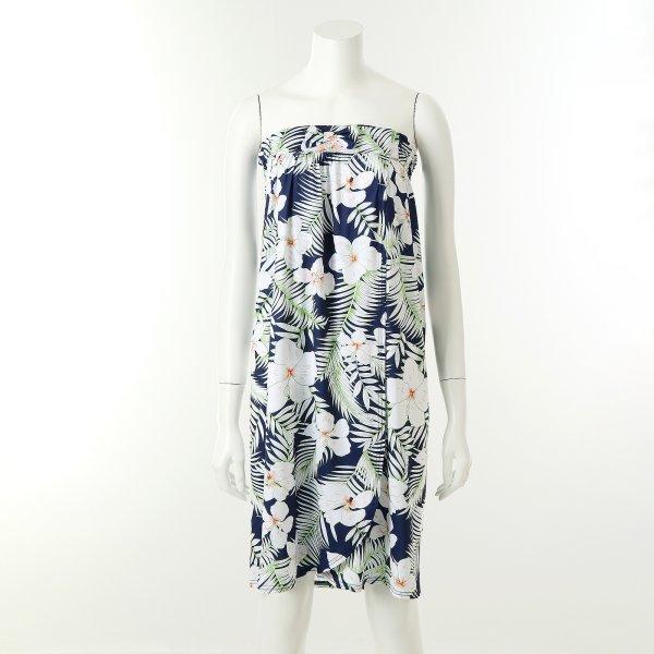 VenuS Women S Golf Gown Hawaiian Print polySpan [vgnS104l]