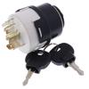 Ignition Starter Switch With 2 Keys For JCB For New For Holland NH Case For JCB 4CX  85804674 Car Interior Parts Accessories