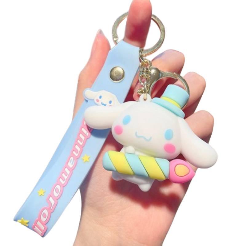 Cute Pvc Cartoon Keychain Party Gift Wholesale Jg-974