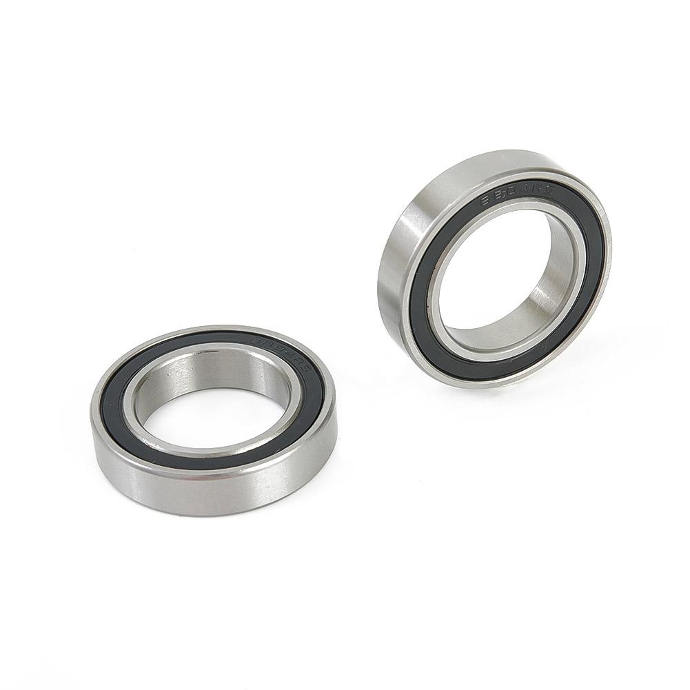 Bike Bearings Black+Silver High Quality Steel 2 Pcs