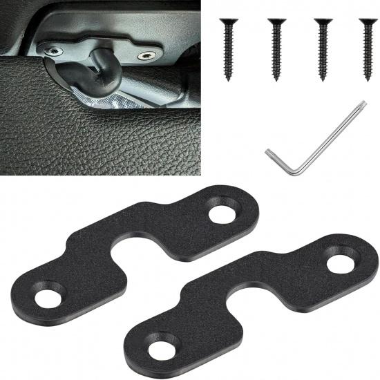 Sun Visor Repair Kit Heavy Duty Sun Visor Clips, Visor Mounting Clips Compatible With Jeep Wrangler JK 2018/ Wrangler 2018-2024/ Gladiator -2024 &