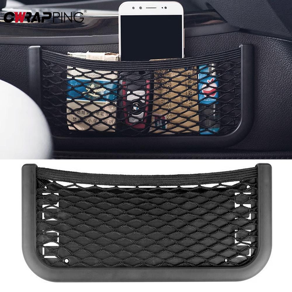 Car Organizers Car Storage Bag Mesh Multi Function Interior Accessories Supplies Trunk Box Organizer Automobiles Parts