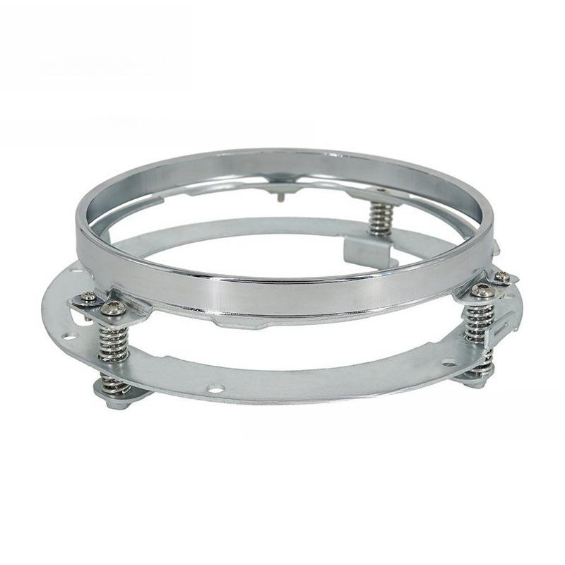 New Motorcycle Round LED Headlight Mount Holder Ring for Car 7 Inch Holder for Jeep Wrangler JK Amurai