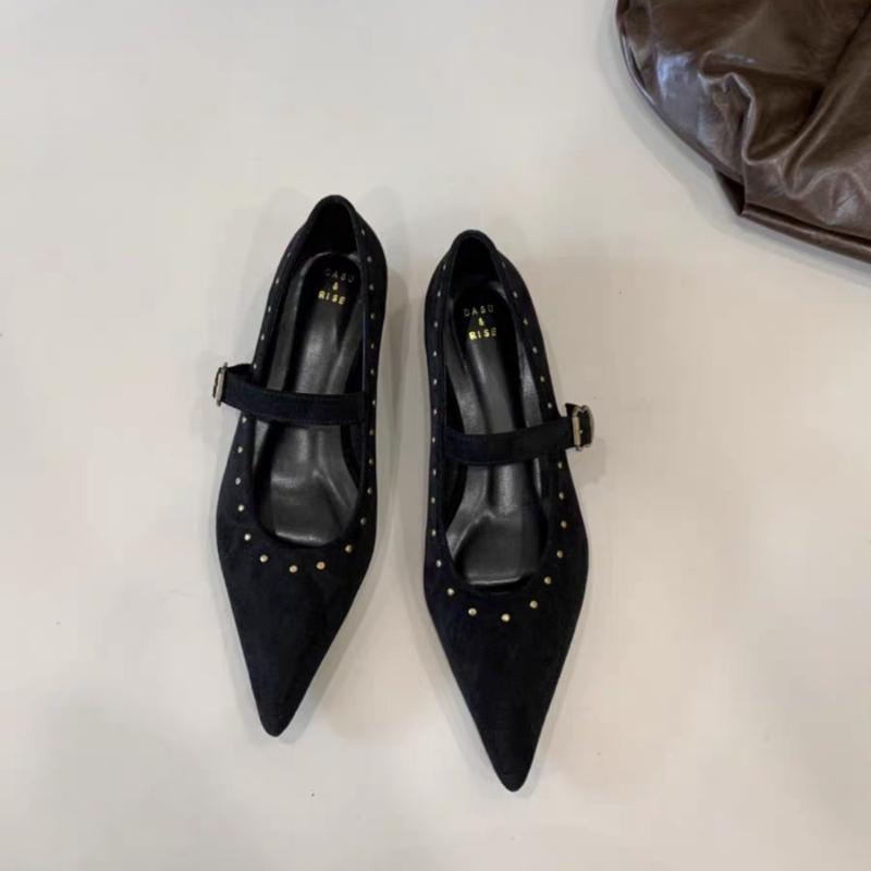 Pointed Toe Women Luxury Shoes Flats Fashion Sexy Loafers Shoes Shallow Designer 2025 Autumn Elegant Dress Zapatillas De Mujer