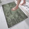 Simple Bathroom Diatom Mud Slip-resistant Mat Toilet Carpet Entry Door Mat Toilet Door Moisture-wicking Foot Mat