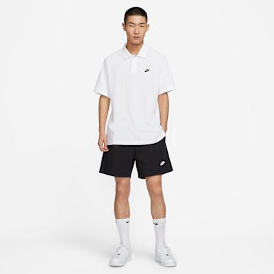 Nike Button Detailed Short-Sleeved Polo Shirt Men's