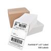 Factory Promotion 4X6inch Foldable Thermal Shipping Labels Waterproof Oil Proof Scratch-Off Free Custom Size Strong