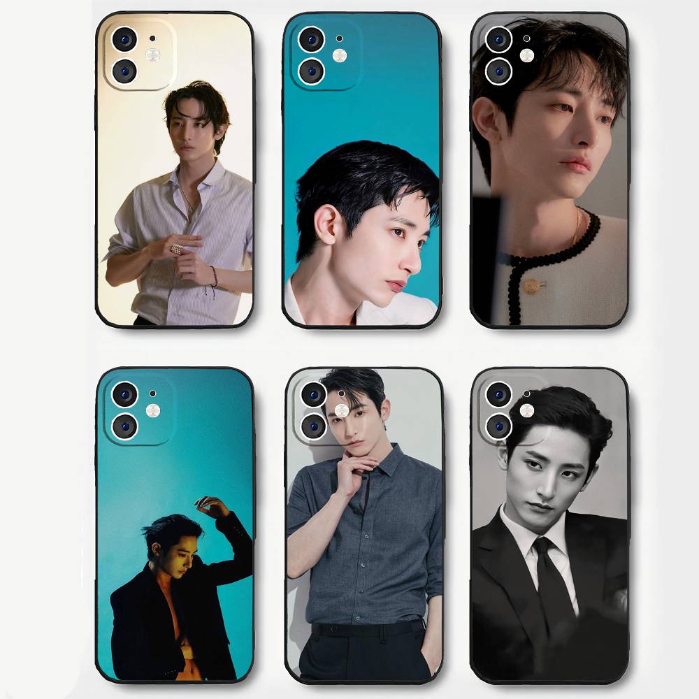 Korean Celebrity Lee Soo Hyuk Phone Case For IPhone 17 Air 16 15 14 13 Pro Max 11 12 Black Silicone Cover