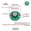 Square Plastic 5CM Magnet Speaker 8 Ohm 0.5W for Story Machines, Doorbells, and Toys