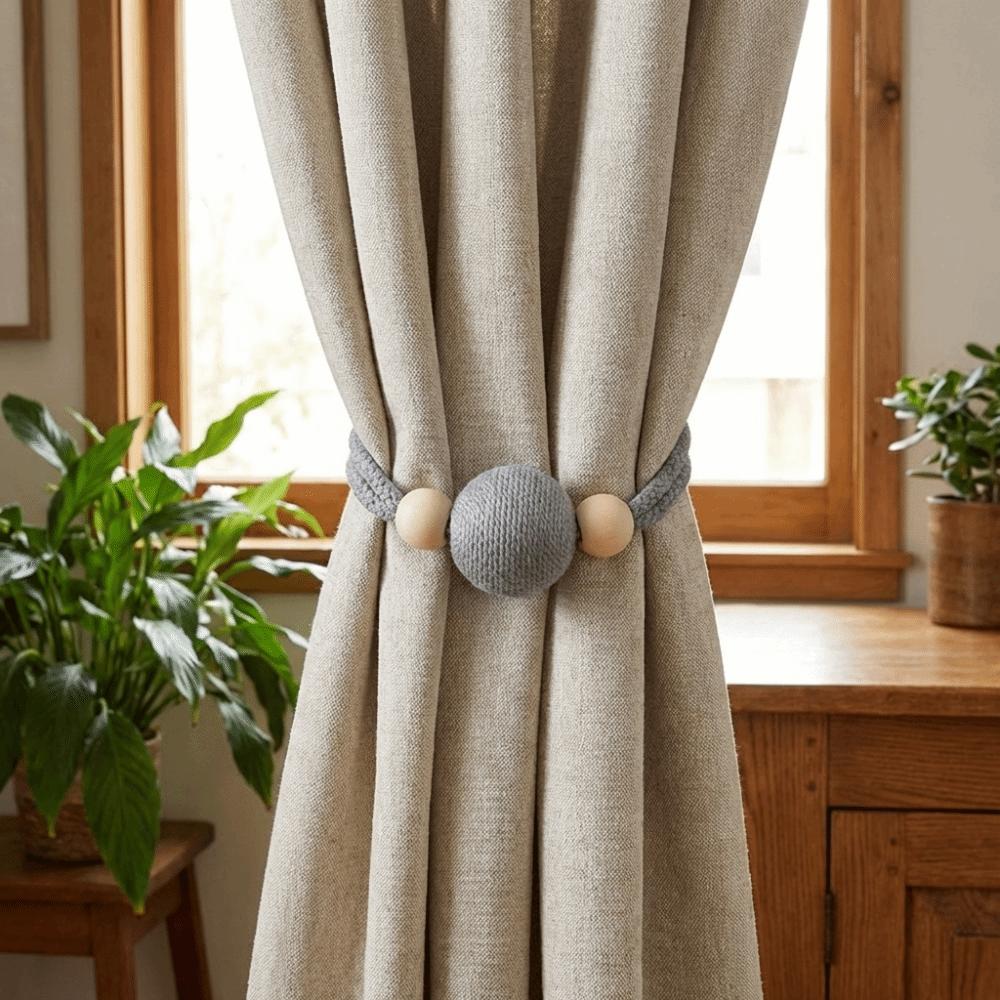 Minimalist Curtain Tiebacks Anti-Slip Curtains Tie Rope  Mosquito Nets