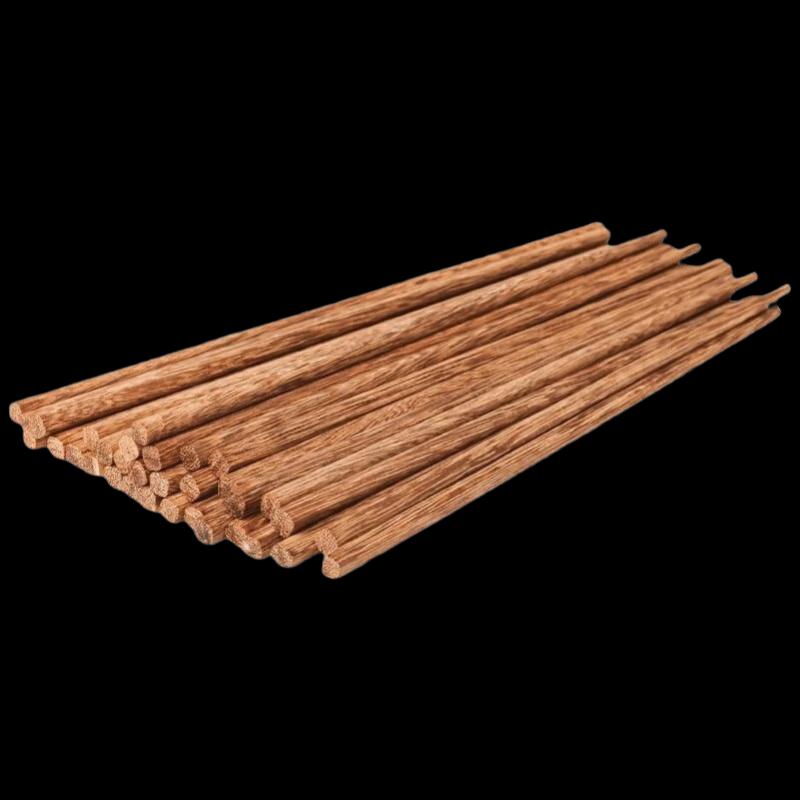 Engravable Anti-slip Wood Chopsticks