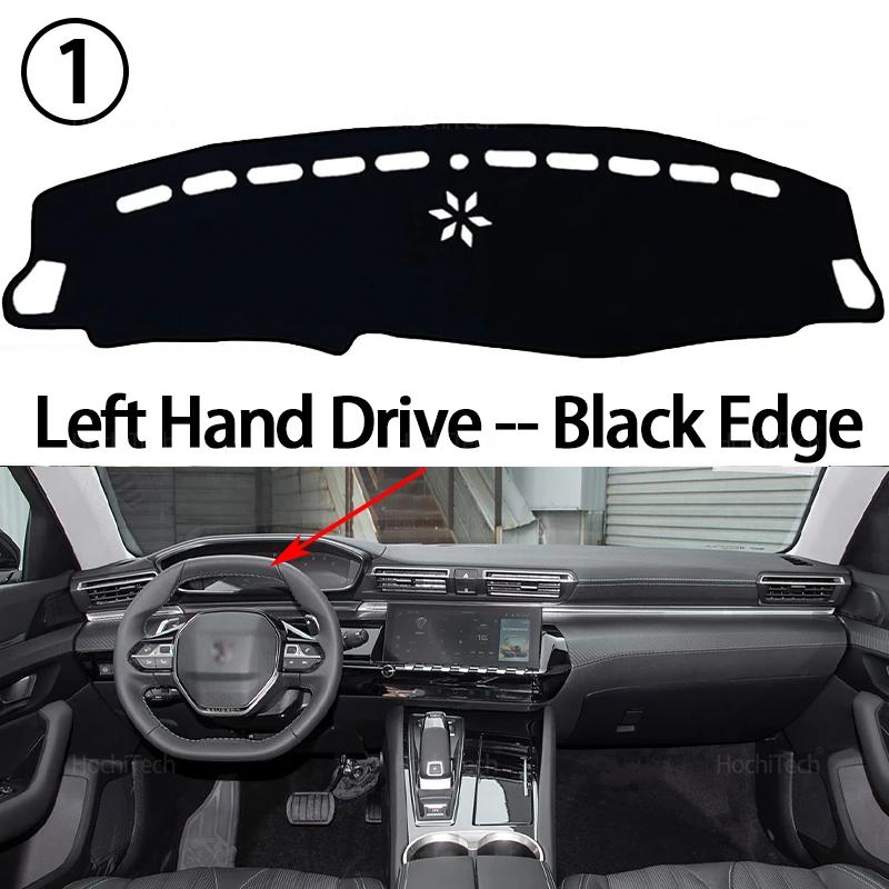 Dashboard Cover Board Anti-Slip Mat Protect Pad Car Sunshade Carpet Rug for Peugeot 508 R83