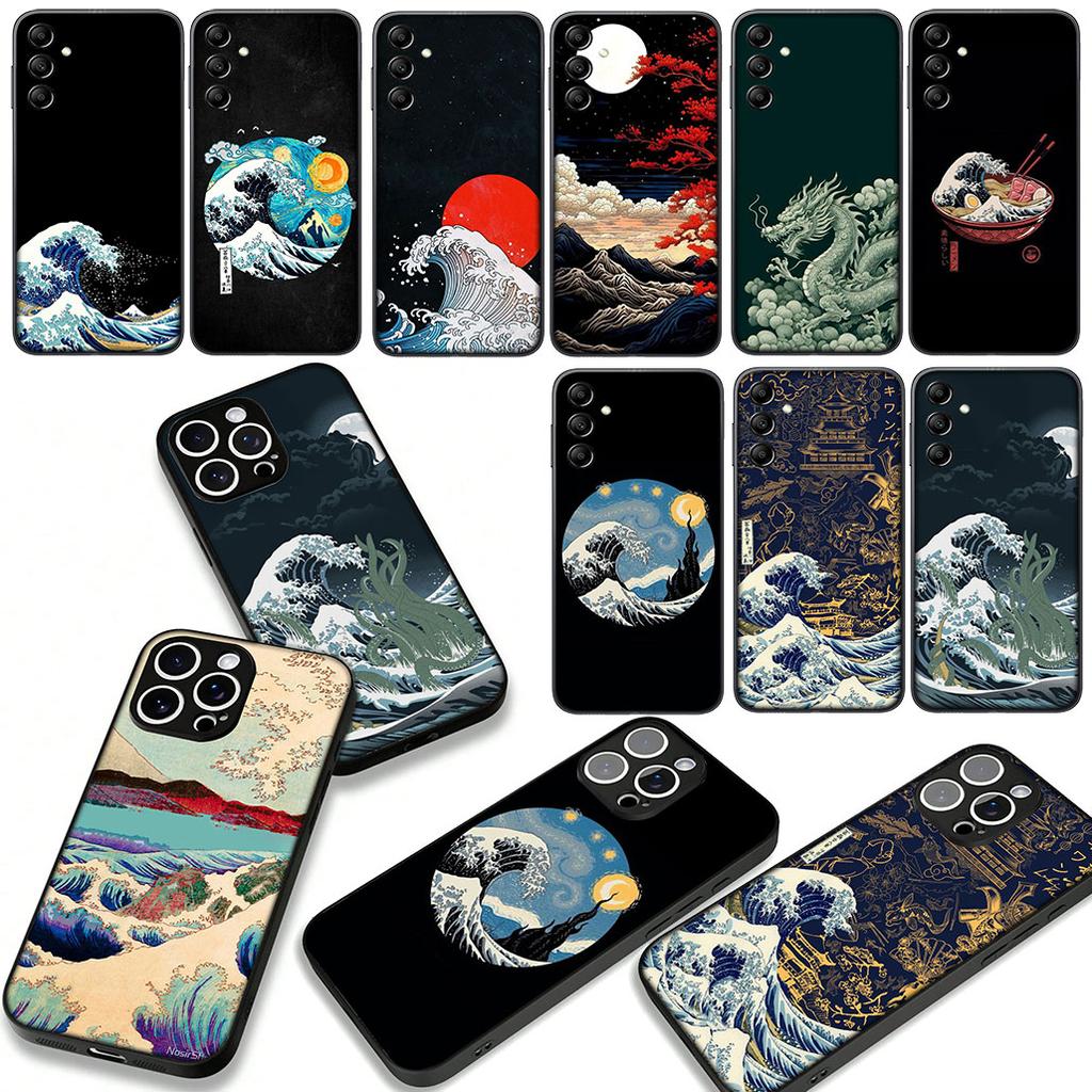 The Great Wave of Kanagawa Phone Cover Case for Xiaomi Redmi 15C 15 A4 A5 9A 9T 10A 10C 9C NFC 14C Note 11 9 10 Pro 8T Casing