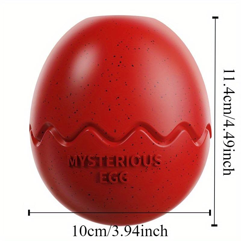 

Interactive Dog Toy Dispenser Dinosaur Egg-Shaped Design Perfect for Slow Feeding and Playing 1pc