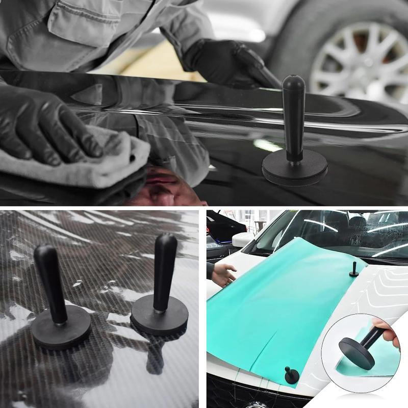 1/2/5Pcs Car Wrapping Strong Magnetic Holder Car Film Fix Tool Window Tint Sticker Install Magnet Holder Fixer Sign Making Tools