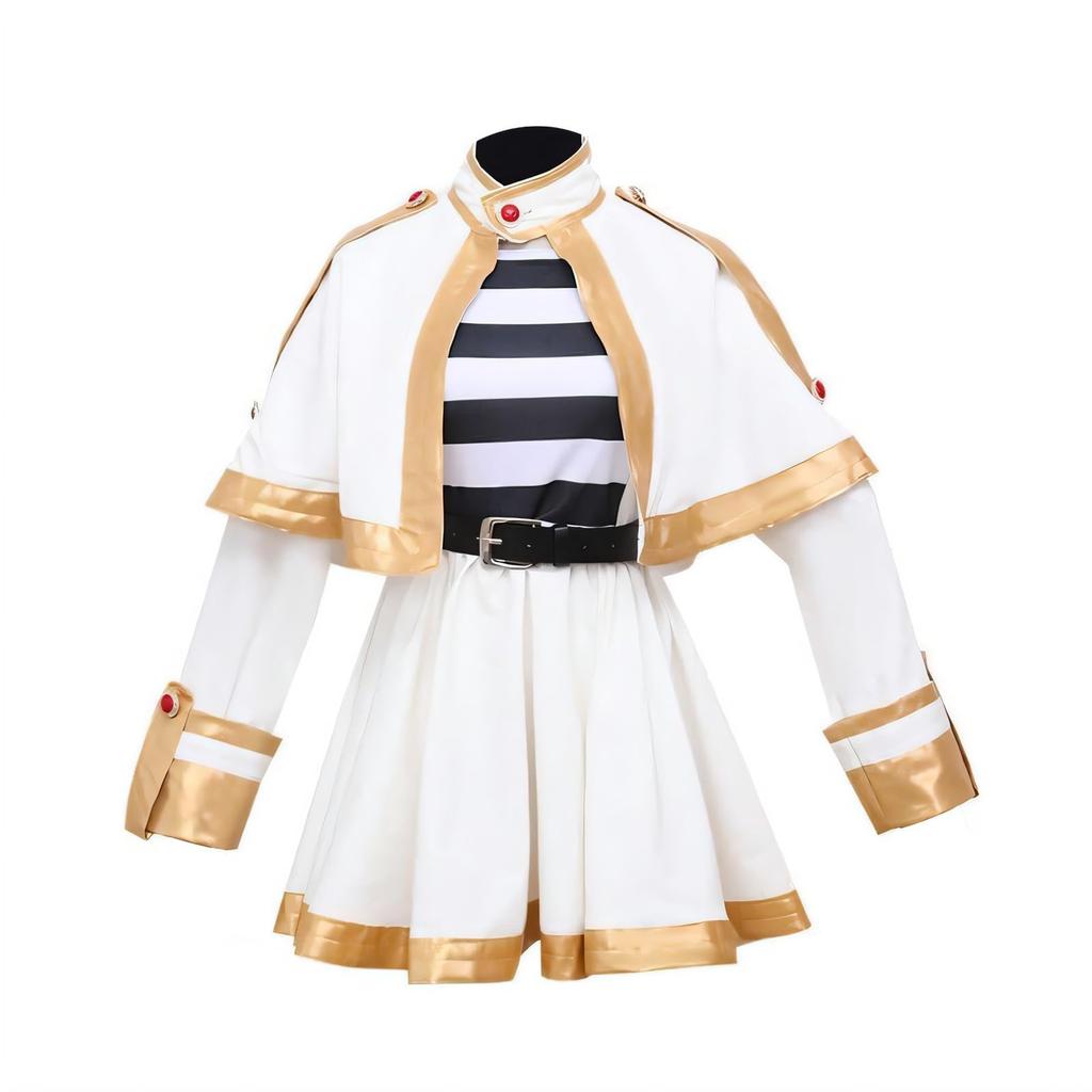 Frieren Cosplay Uniform Set Himmel Cosplay Costume with Wig Fancy Dress Stage Performance Outfit Everyday XL [COSIWO] Wear,