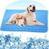 Tapis rafraîchissant pour lit d'animal de compagnie Chien Chat Soulagement de la chaleur Non toxique Coussinet d'été pour lit XS S M L XL XXL Accessoires pour animaux GZW