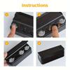 1 Car Coin Tray, Universal Coin Tray, Suitable for Most Cars and Lorries, Car Coin Tray, Car Accessories, Car Storage Accessories