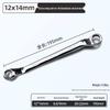 Mirror Finish Double-Ended Box Wrench Set 8-55mm - Automotive Repair Eye Wrench Tool